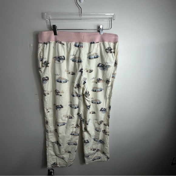 Ll Bean Camp Flannel Pajama Pant size XL petite 1796 - Picture 3 of 3